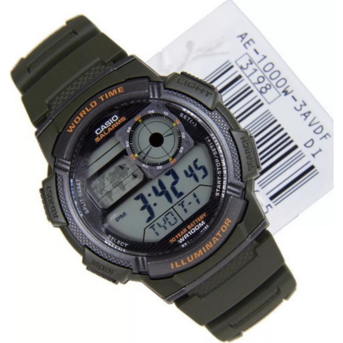 Reloj Casio hombre Modelo AE-1000W-3AV