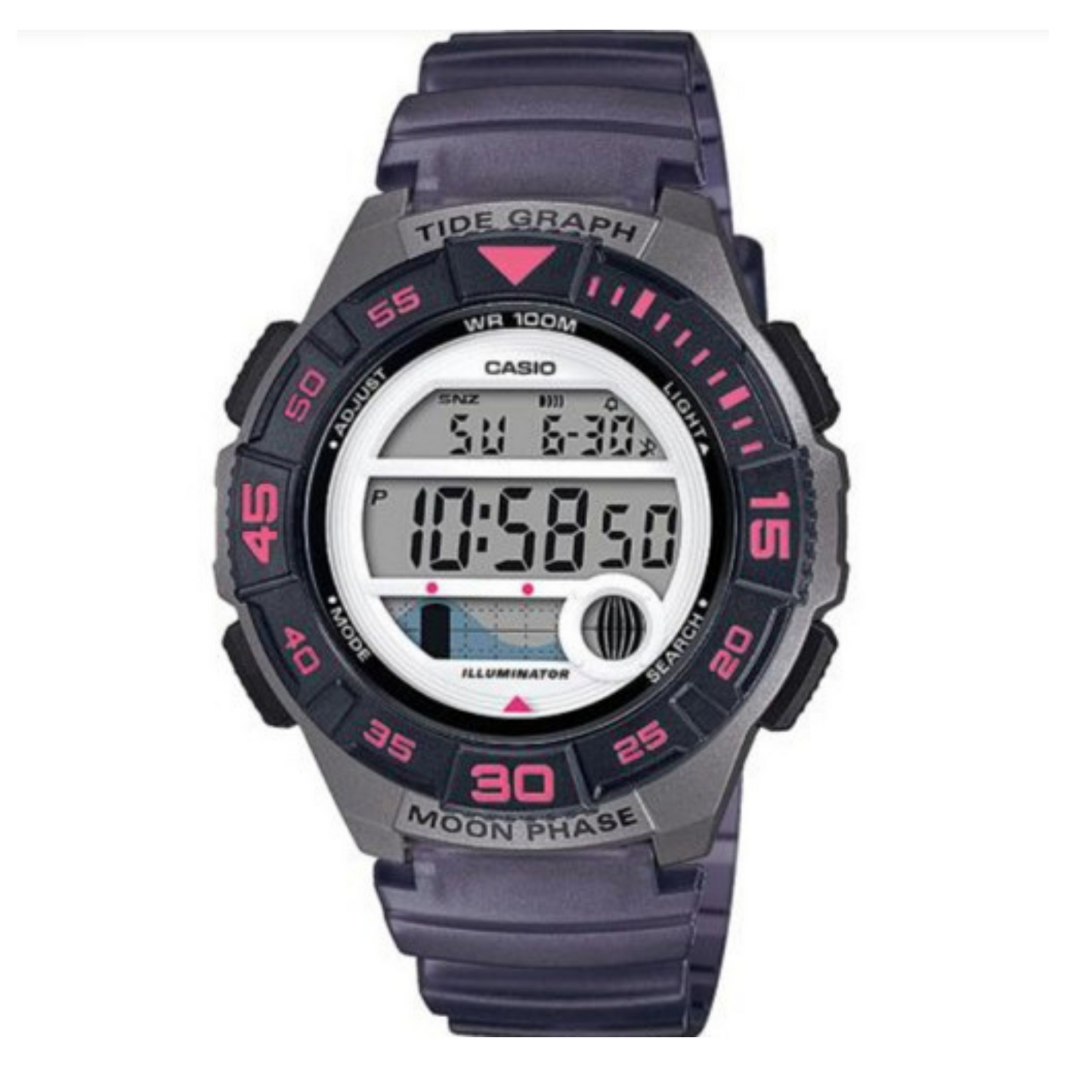 Reloj Casio mujer Modelo LWS-1100H-8AV