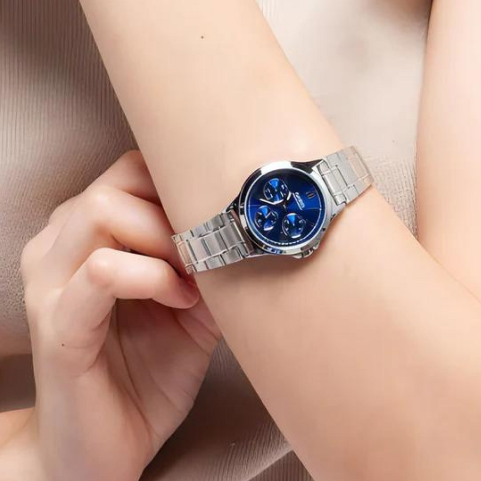 Reloj Casio Mujer Colección Lujo Acero Elegante LTP-V300D-2A2UDF – Brillo  Encanto